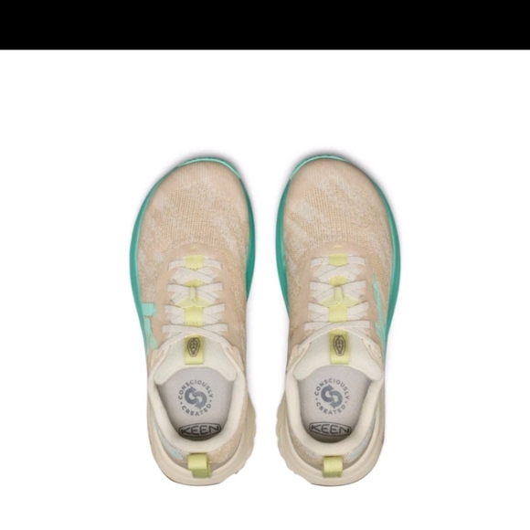 Keen Women's Roam Trail Running Shoe - Birch/Cabbage - Picture 3 of 7